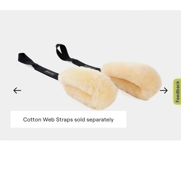 Balanced Body Fuzzies Lambskin Loops for Reformer (Pair) - Picture 1 of 5